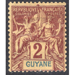 FRENCH GUIANA SCOTT 33
