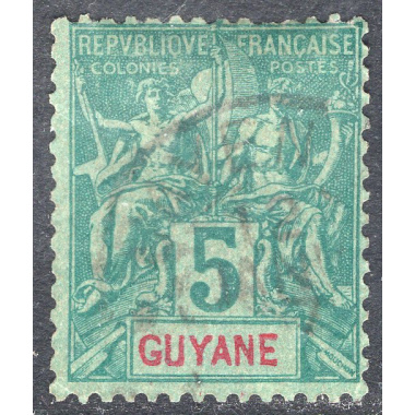 FRENCH GUIANA SCOTT 35