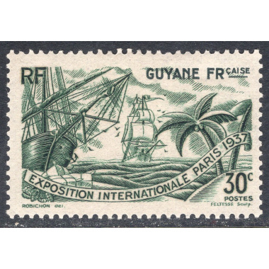 FRENCH GUIANA SCOTT 163
