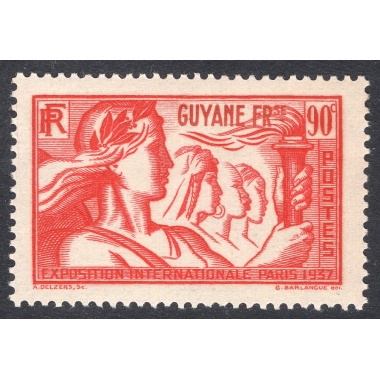 FRENCH GUIANA SCOTT 166