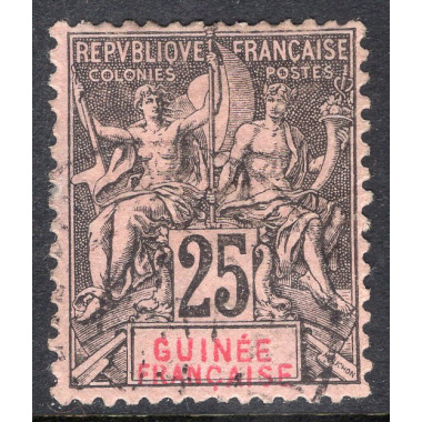 FRENCH GUINEA SCOTT 10