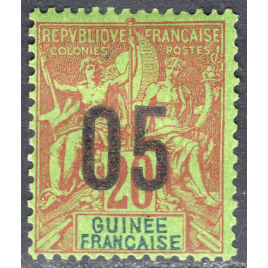 FRENCH GUINEA SCOTT 51