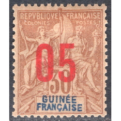 FRENCH GUINEA SCOTT 52