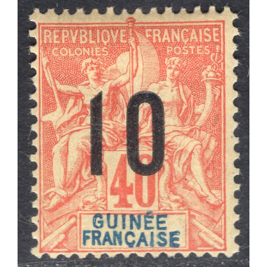 FRENCH GUINEA SCOTT 53