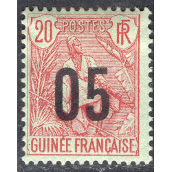 FRENCH GUINEA SCOTT 58