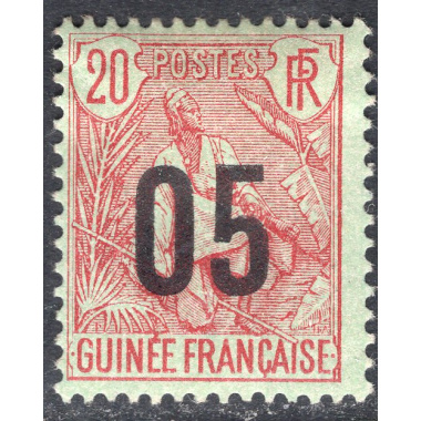FRENCH GUINEA SCOTT 58