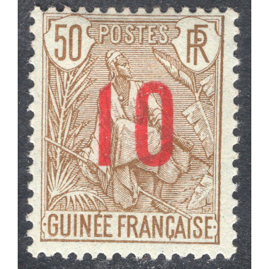 FRENCH GUINEA SCOTT 62
