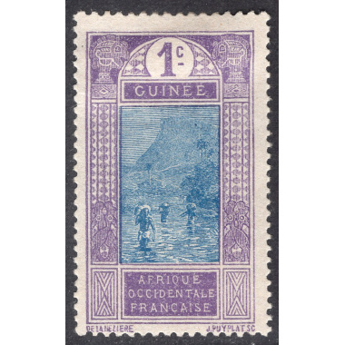 FRENCH GUINEA SCOTT 63