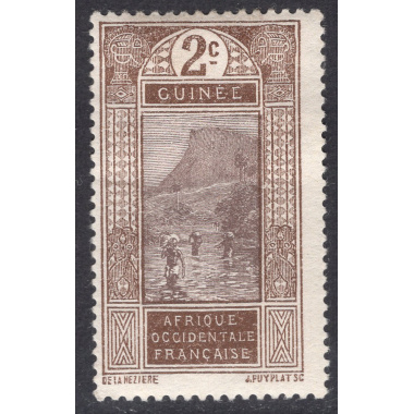 FRENCH GUINEA SCOTT 64