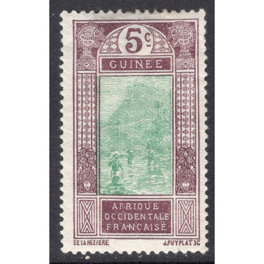 FRENCH GUINEA SCOTT 67
