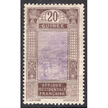 FRENCH GUINEA SCOTT 74