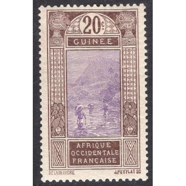 FRENCH GUINEA SCOTT 74