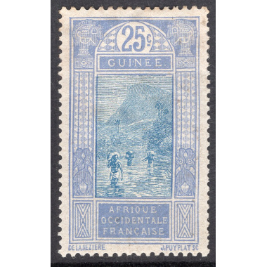 FRENCH GUINEA SCOTT 77