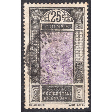 FRENCH GUINEA SCOTT 78
