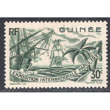 FRENCH GUINEA SCOTT 121