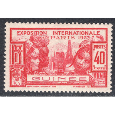 FRENCH GUINEA SCOTT 122