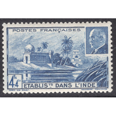 FRENCH INDIA SCOTT 112B