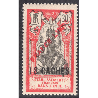 FRENCH INDIA SCOTT 114