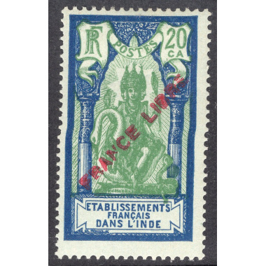 FRENCH INDIA SCOTT 124