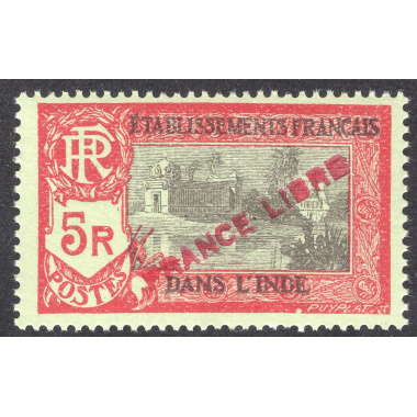 FRENCH INDIA SCOTT 134