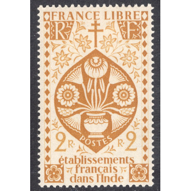 FRENCH INDIA SCOTT 154