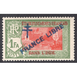 FRENCH INDIA SCOTT 165