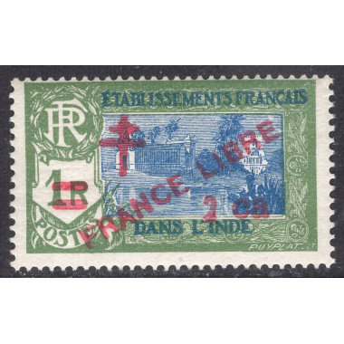 FRENCH INDIA SCOTT 199