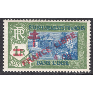 FRENCH INDIA SCOTT 200