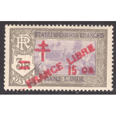 FRENCH INDIA SCOTT 204