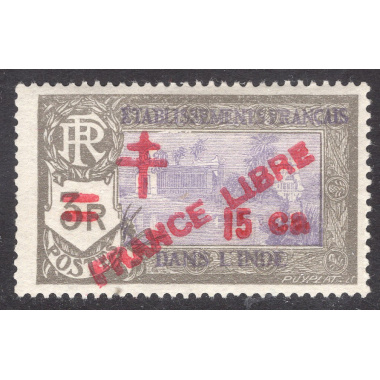 FRENCH INDIA SCOTT 204