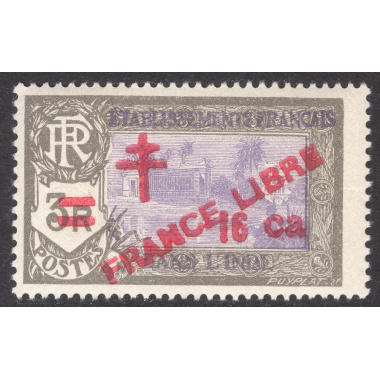 FRENCH INDIA SCOTT 205