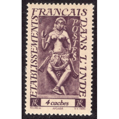 FRENCH INDIA SCOTT 214