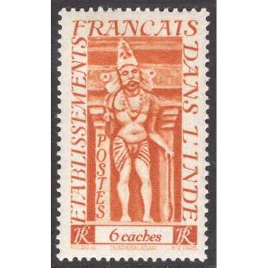 FRENCH INDIA SCOTT 215