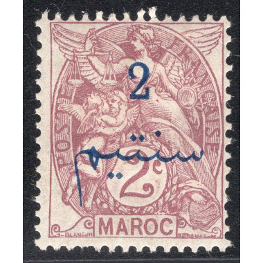 FRENCH MOROCCO SCOTT 27