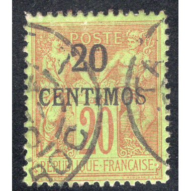 FRENCH MOROCCO SCOTT 4