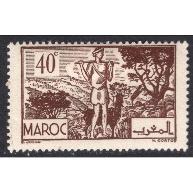 FRENCH MOROCCO SCOTT 199