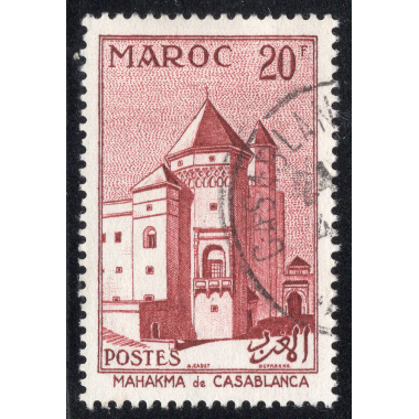 FRENCH MOROCCO SCOTT 322