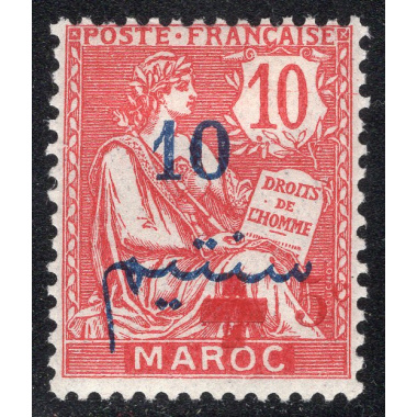 FRENCH MOROCCO SCOTT B9