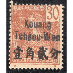 FRENCH OFFICES ABROAD-OFFICES IN CHINA-KWANGCHOWAN SCOTT 9