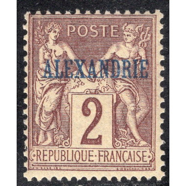 FRENCH OFFICES ABROAD-OFFICES IN EGYPT-ALEXANDRIA SCOTT 2