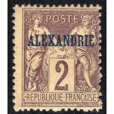 FRENCH OFFICES ABROAD-OFFICES IN EGYPT-ALEXANDRIA SCOTT 2