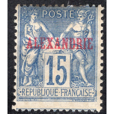 FRENCH OFFICES ABROAD-OFFICES IN EGYPT-ALEXANDRIA SCOTT 7
