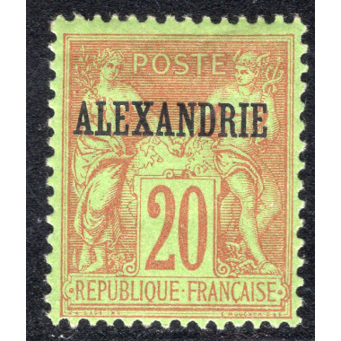 FRENCH OFFICES ABROAD-OFFICES IN EGYPT-ALEXANDRIA SCOTT 8