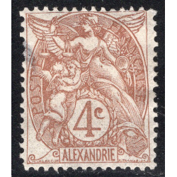 FRENCH OFFICES ABROAD-OFFICES IN EGYPT-ALEXANDRIA SCOTT 19