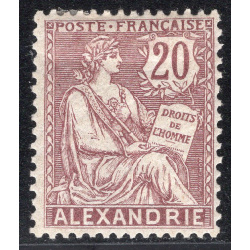 FRENCH OFFICES ABROAD-OFFICES IN EGYPT-ALEXANDRIA SCOTT 23