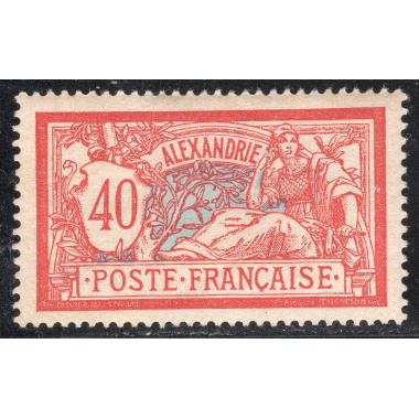 FRENCH OFFICES ABROAD-OFFICES IN EGYPT-ALEXANDRIA SCOTT 26