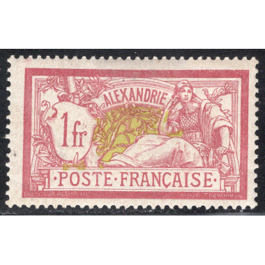 FRENCH OFFICES ABROAD-OFFICES IN EGYPT-ALEXANDRIA SCOTT 28