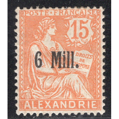 FRENCH OFFICES ABROAD-OFFICES IN EGYPT-ALEXANDRIA SCOTT 36
