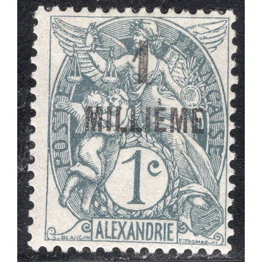 FRENCH OFFICES ABROAD-OFFICES IN EGYPT-ALEXANDRIA SCOTT 47