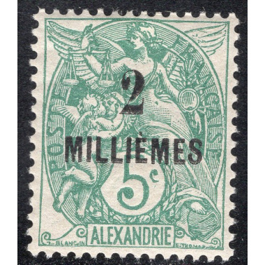 FRENCH OFFICES ABROAD-OFFICES IN EGYPT-ALEXANDRIA SCOTT 48